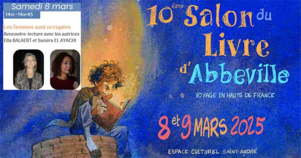 Ella Balaert au Salon du livre d'Abbeville