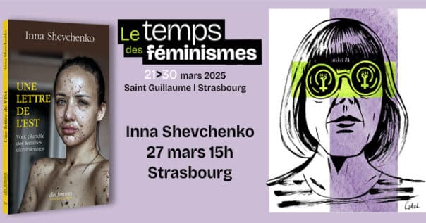 Inna Shevchenko à Strasbourg